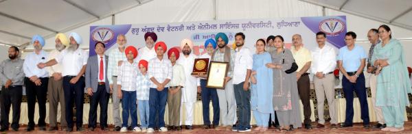 S. Amritpal Singh, winner of the Chief Minister Award in the of Value added products category